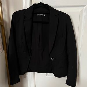 New York & Company Women's Elegant Black Suit Jacket